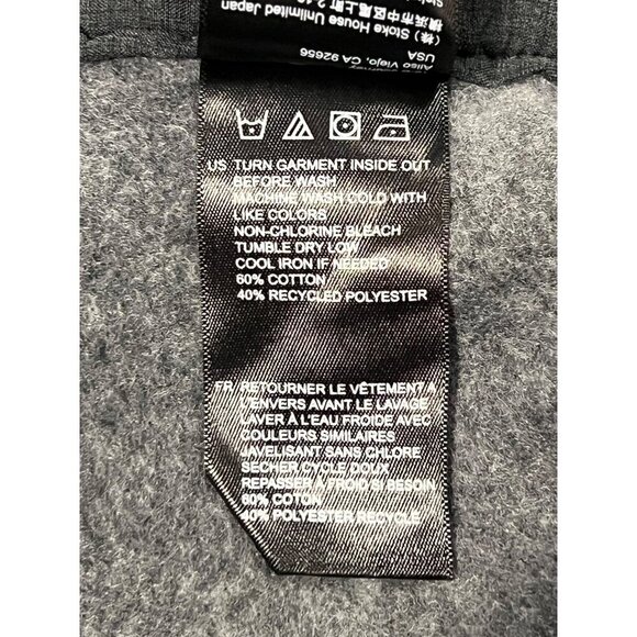 Vissla Sofa Surfer Sweatpants Coastal Eco X-Large XL Gray Cotton Drawstring New - Picture 9 of 10